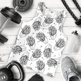 Hand drawn french fries pattern Men Tank Top