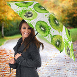 Watercolor Kiwi Pattern Umbrella