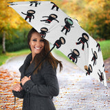 Cute Ninja Katana Sword Pattern Umbrella