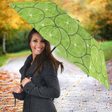 Slices Of Lime Pattern Umbrella