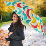 Colorful Moon Pattern Umbrella