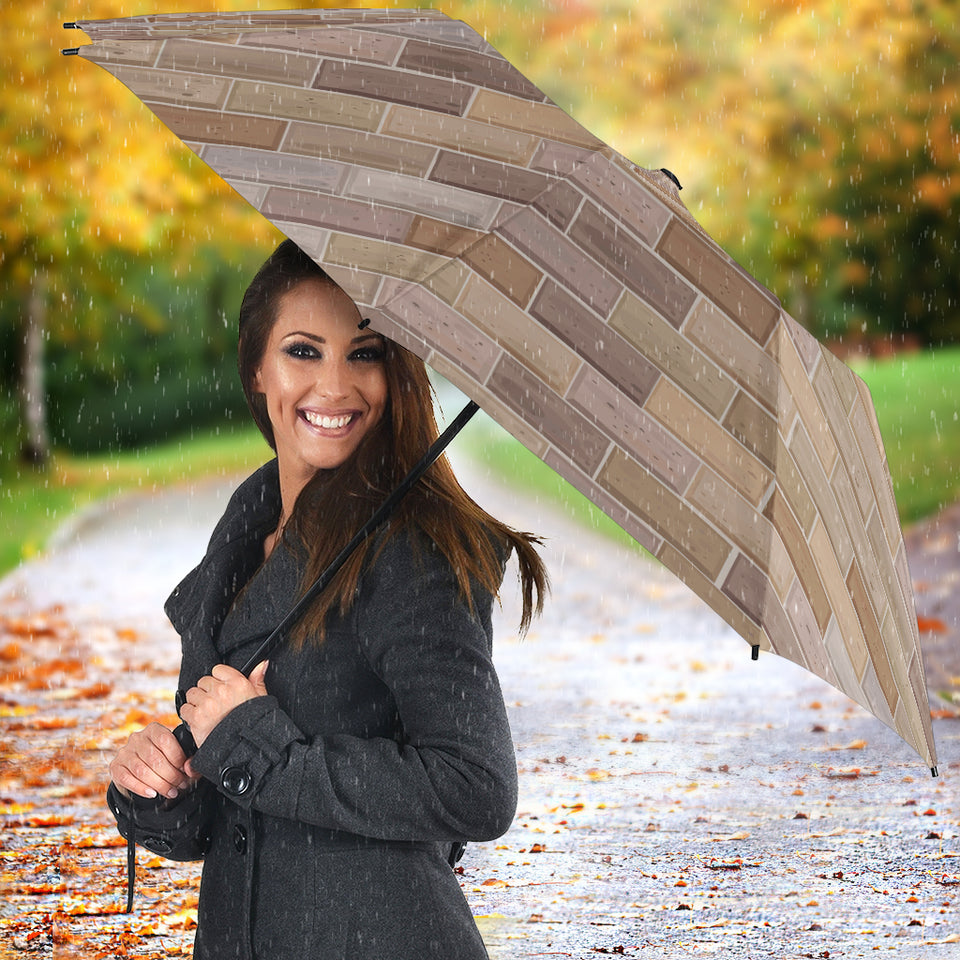 Brick Printed Pattern Print Design 01 Umbrella