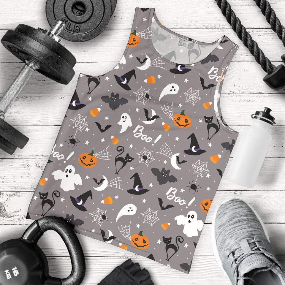 Halloween design pattern Men Tank Top