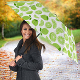 Lime Design Pattern Umbrella