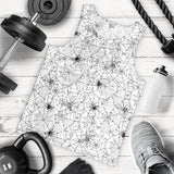 Spider web cobweb pattern Men Tank Top