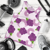 Cute Grape pattern Men Tank Top