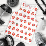 Daruma japanese wooden doll pattern Men Tank Top