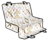 Beautiful Japanese Cranes Pattern Dog Car Seat Covers