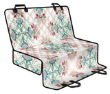 Square Floral Indian Flower Pattern Dog Car Seat Covers