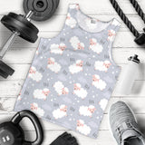 Sweet dreams sheep pattern Men Tank Top