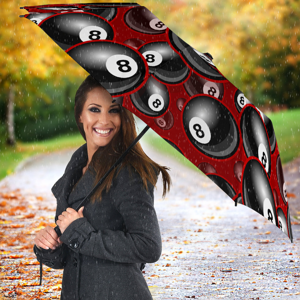 Billiard Ball Pattern Print Design 05 Umbrella