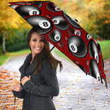Billiard Ball Pattern Print Design 05 Umbrella