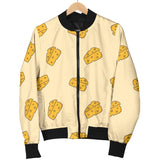 Cheese Pattern Men'S Bomber Jacket