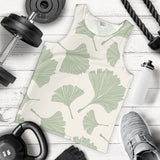 Ginkgo leaves pattern Men Tank Top