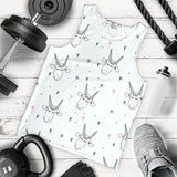 Cute goat design pattern Men Tank Top