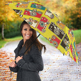 Camera Pattern Print Design 02 Umbrella