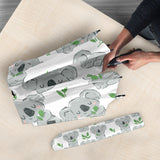 Hand Drawn Koala Leaves Pattern Umbrella