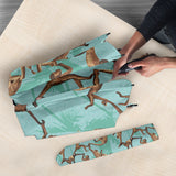 Monkey Palm Tree Background Umbrella