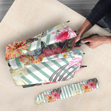 Colorful Orchid Flower Pattern Umbrella