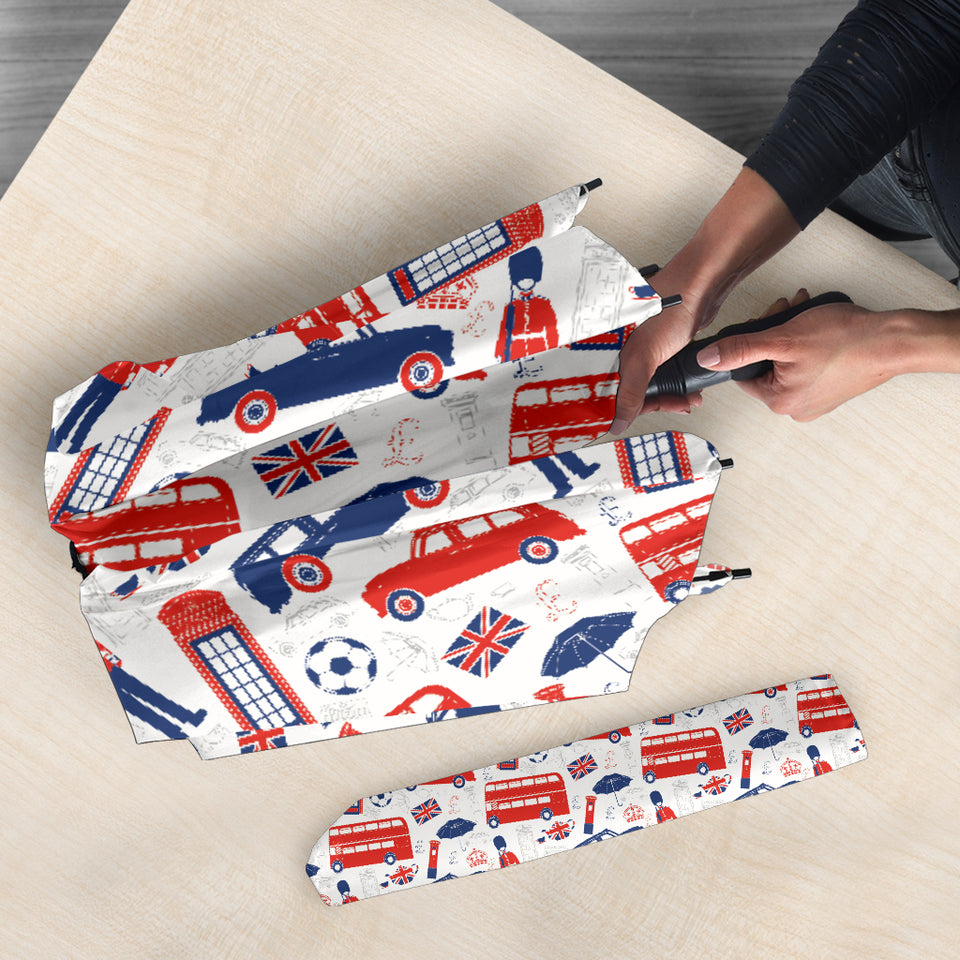 British Pattern Print Design 03 Umbrella