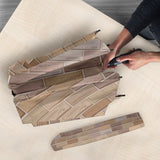 Brick Printed Pattern Print Design 01 Umbrella