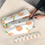 Cute Onions Smiling Faces Umbrella