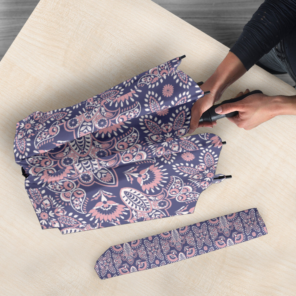 Indian Batik Style Pattern Umbrella