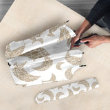 Cool Gold Moon Abstract Pattern Umbrella