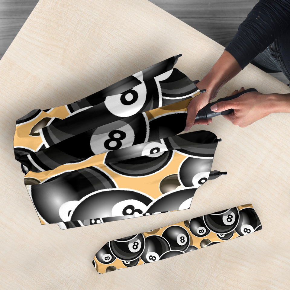 Billiard Ball Pattern Print Design 04 Umbrella