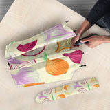 Onion Garlic White Red Pattern Umbrella