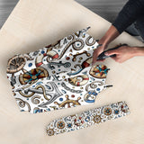 Cute Nautical Steering Wheel Anchor Pattern Umbrella