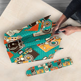 Camera Pattern Print Design 03 Umbrella