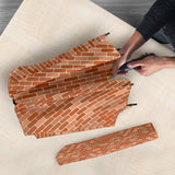 Brick Printed Pattern Print Design 02 Umbrella
