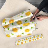 Oranges Leaves Pattern Umbrella