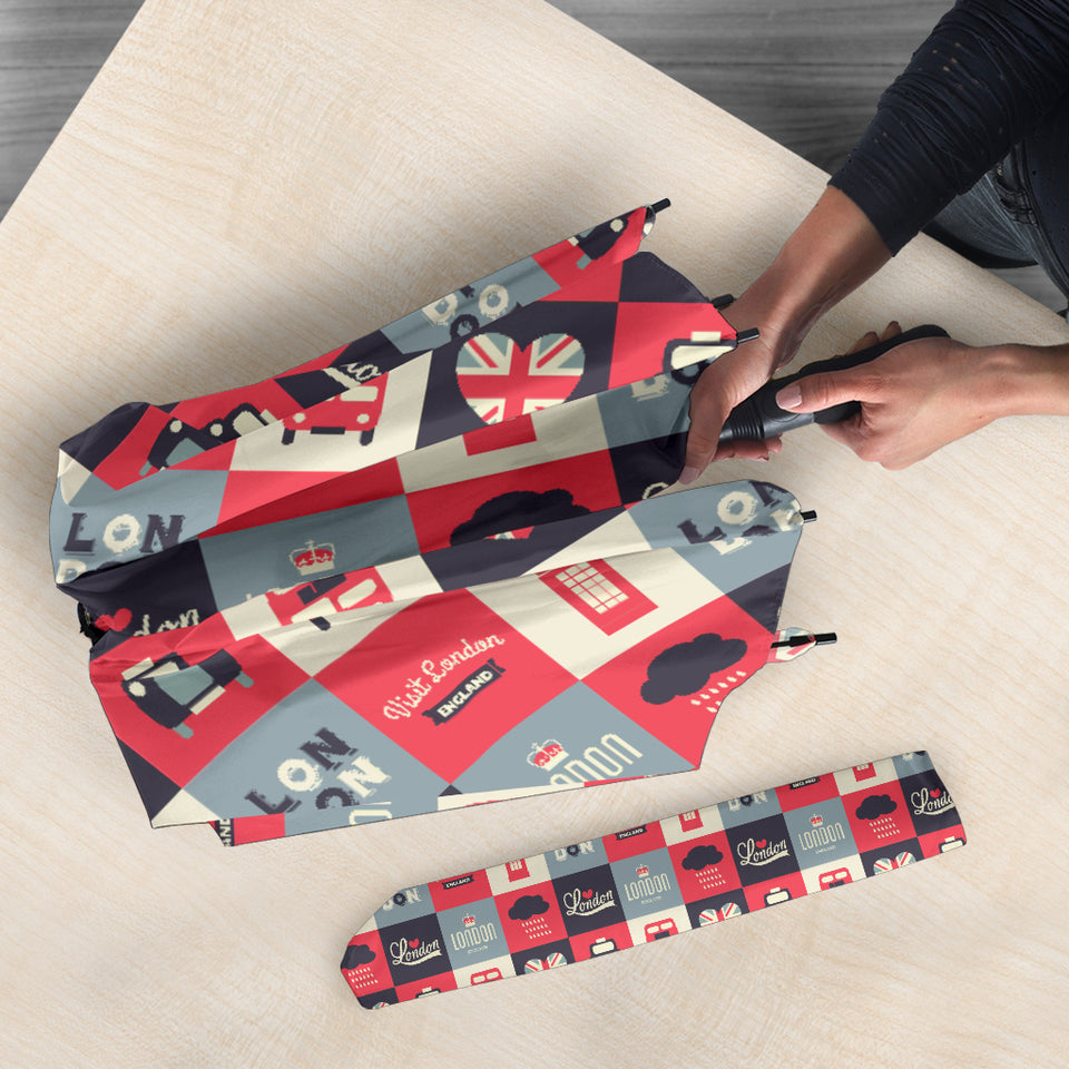 British Pattern Print Design 05 Umbrella