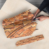 Brick Printed Pattern Print Design 04 Umbrella