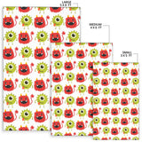 Alien Pattern Print Design 05 Area Rug