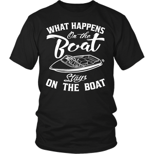 Shirt-What Happens On The Boat Stays On The Boat ccnc006 bt0016