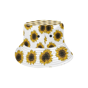 sunflowers design pattern Unisex Bucket Hat