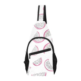 dragon fruit pattern All Over Print Chest Bag