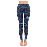 Shark pattern Women's Legging Fulfilled In US