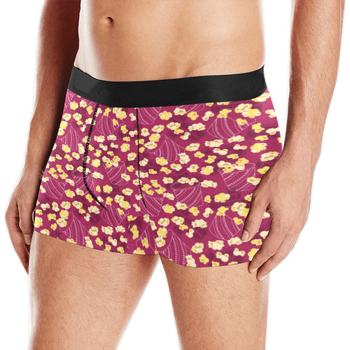 Popcorn Pattern Print Design 02 Men's All Over Print Boxer Briefs Men's Underwear
