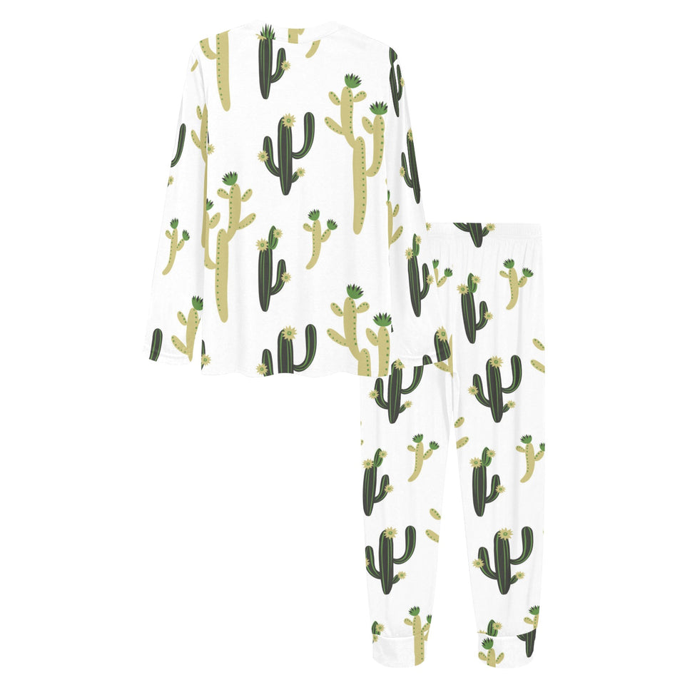 Cute cactus pattern Women's All Over Print Pajama Set
