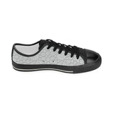 arabic star pattern Kids' Boys' Girls' Low Top Canvas Shoes Black