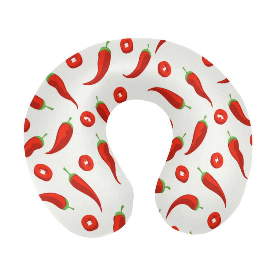 Chili pattern U-Shaped Travel Neck Pillow