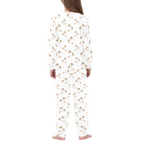Jack Russel Pattern Print Design 05 Kids' Boys' Girls' All Over Print Pajama Set
