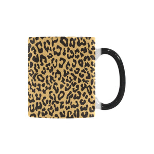 Leopard skin print Morphing Mug Heat Changing Mug