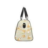 Cute fat shiba inu dog pattern Travel Bag