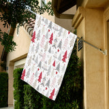 Cute Christmas tree pattern House Flag Garden Flag