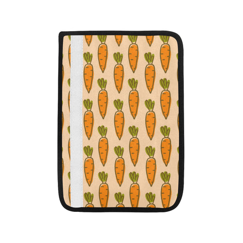 Carrot Pattern Print Design 04 Car Seat Belt Cover